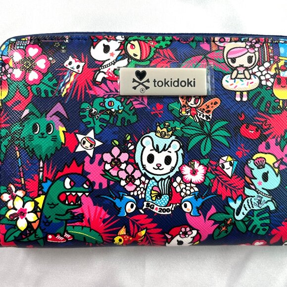 Rare Tokidoki Singapore Exclusive Singapura SG200 Merlion 2019 Blue Wallet - Picture 1 of 10